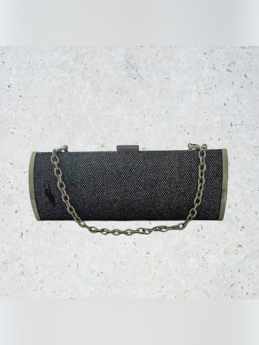Unlisted, Kenneth Cole, Vintage Hardshell Handbag Small Evening Clutch Purse